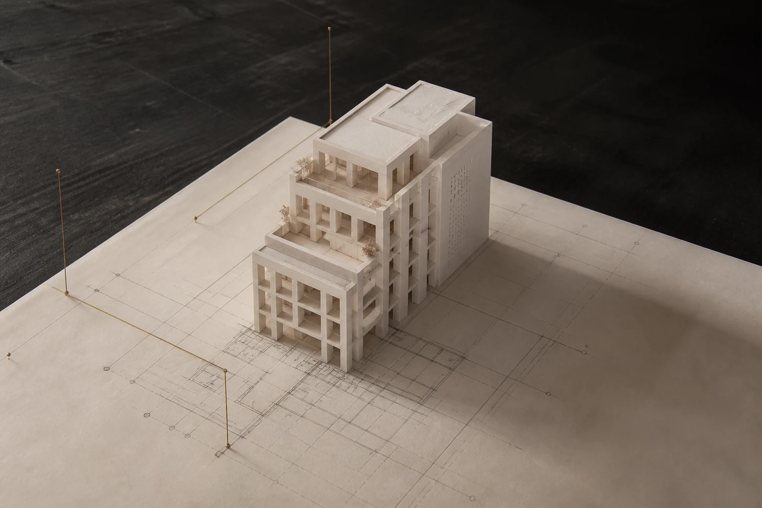 Conceptual architectural artefact illustrating architecture