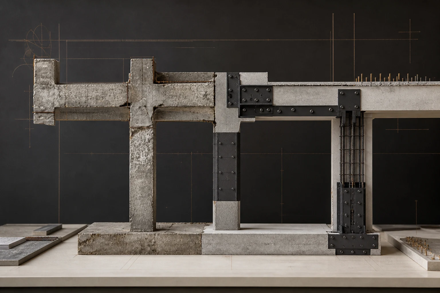Conceptual existing buildings / retrofit architectural artefact; not project photography
